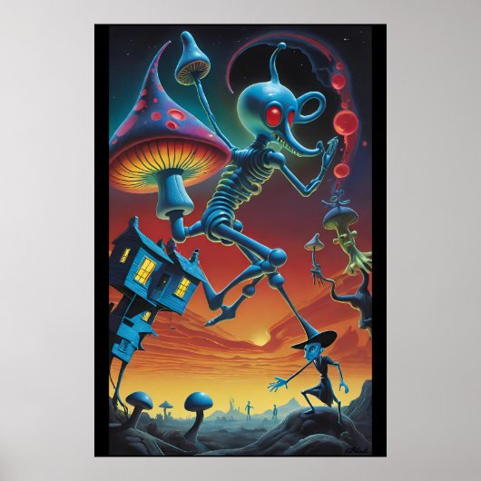 Wildes Leben - Ken Gage Art Poster (Vorne)