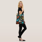 Wildes Meeresleben: farbenfroh Vintag. Tasche (Am Model)