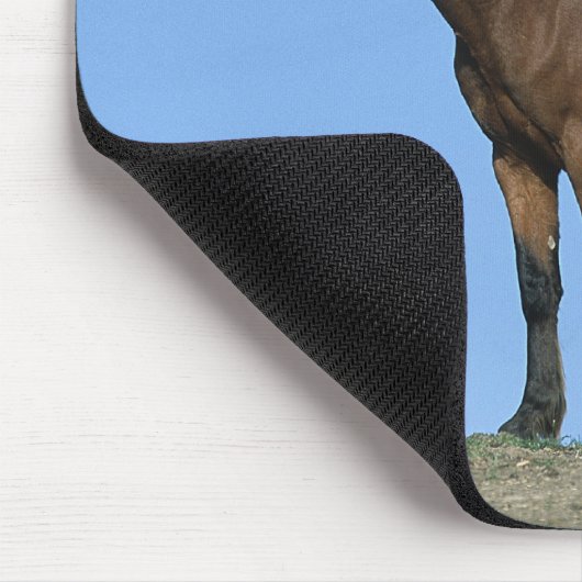 Wildes Mustang-Pferd Mousepad (Ecke)