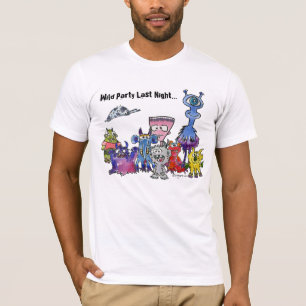 Wildes Party Letzte Nacht Monster T Shirt