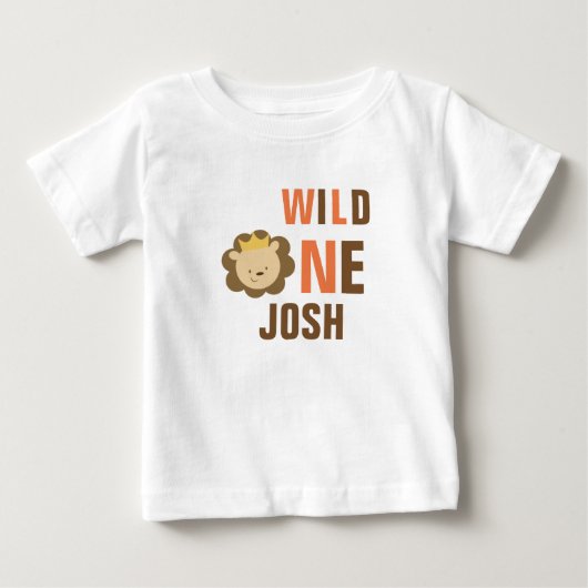 Wildes personalisiertes Shirt (Vorderseite)