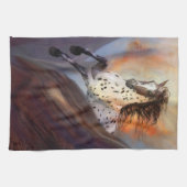 Wildes Pferd 2 Küchentücher (Horizontal)