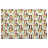 Wildes Pferd blühende Mandelbäume Stoff (Yard (91,4 cm))