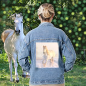 Wildes Pferd Jeansjacke