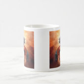 Wildes Pferd Kaffeetasse (Mittel)