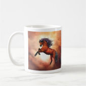 Wildes Pferd Kaffeetasse (Links)