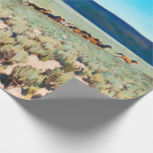 "Wildes Pferd Land" von Maynard Dixon Geschenkpapier (Ecke)