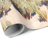 "Wildes Pferd Land" von Maynard Dixon Geschenkpapier (Rolleneckpunkt)