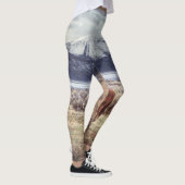 Wildes Pferd: Nevada Winterlandschaft. Leggings (Rechts)