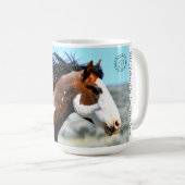 Wildes Pferd Picasso Son Western Kaffee Tasse Cup (VorderseiteRechts)