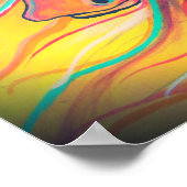 Wildes Pferd Poster (Ecke)