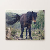 Wildes Pferd Puzzle (Horizontal)