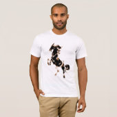 Wildes Pferd-Shirt T-Shirt (Vorne ganz)