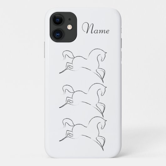 Wildes Pferd Thunder_Cove Case-Mate iPhone Hülle (Rückseite)