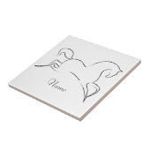 Wildes Pferd Thunder_Cove Fliese (Seite)