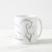 Wildes Pferd Thunder_Cove Kaffeetasse (VorderseiteRechts)