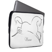 Wildes Pferd Thunder_Cove Laptopschutzhülle (Vorne Rechts)
