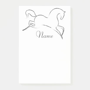 Wildes Pferd Thunder_Cove Post-it Klebezettel