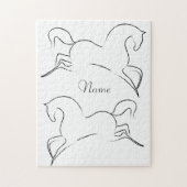 Wildes Pferd Thunder_Cove Puzzle (Vertikal)