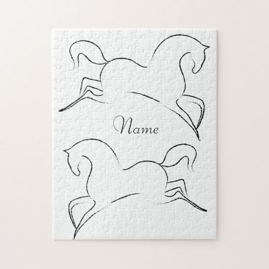 Wildes Pferd Thunder_Cove Puzzle (Vertikal)