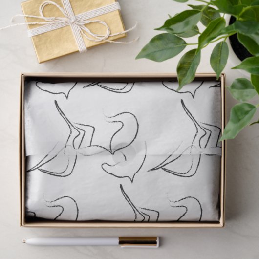 Wildes Pferd Thunder_Cove Seidenpapier (Geschenk)