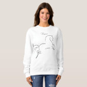 Wildes Pferd Thunder_Cove Sweatshirt (Vorne ganz)