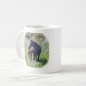 Wildes Pferd und Prarie Hund Kaffeetasse (Vorderseite Links)