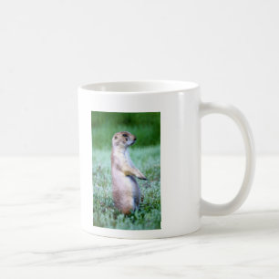 Wildes Pferd und Prarie Hund Kaffeetasse