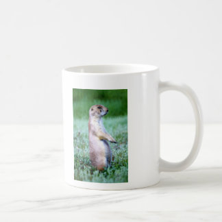 Wildes Pferd und Prarie Hund Kaffeetasse