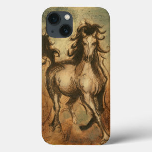Wildes Pferd und warme Farben Case-Mate iPhone Hülle