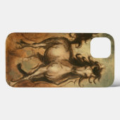 Wildes Pferd und warme Farben Case-Mate iPhone Hülle (Rückseite (Horizontal))