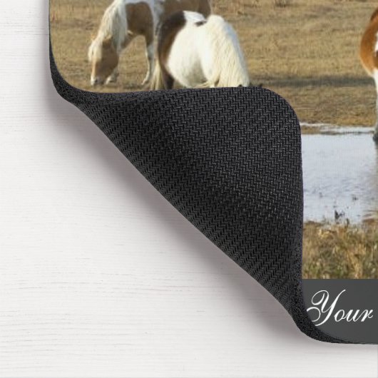 Wildes Pony Mousepad (Ecke)