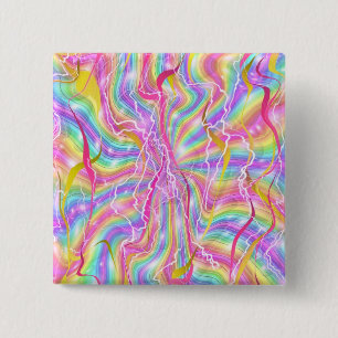 Wildes psychedelisches button