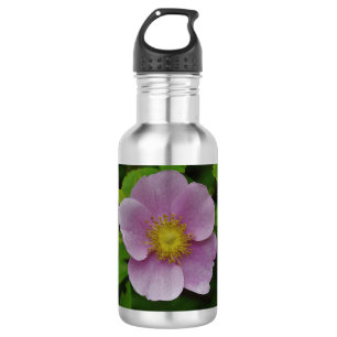 Wildes Rosa-Rose Edelstahlflasche
