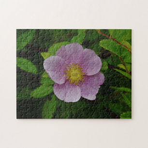 Wildes Rosa-Rose Puzzle