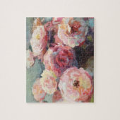 Wildes Rosa-Rosen Puzzle (Vertikal)