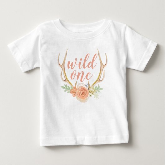 Wildes Säuglings-T-Shirt Baby T-shirt (Vorderseite)