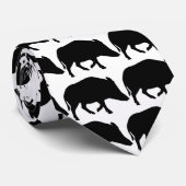 Wildes Schwein - Eber Krawatte (Gerollt)