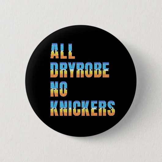 Wildes Schwimmen ohne Messer Seeschwimmer Button (Vorderseite)