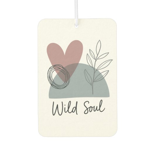 Wildes Soul Autolufterfrischer (Vorderseite)