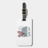 Wildes Soul Gepäckanhänger (Vorderseite vertikal)