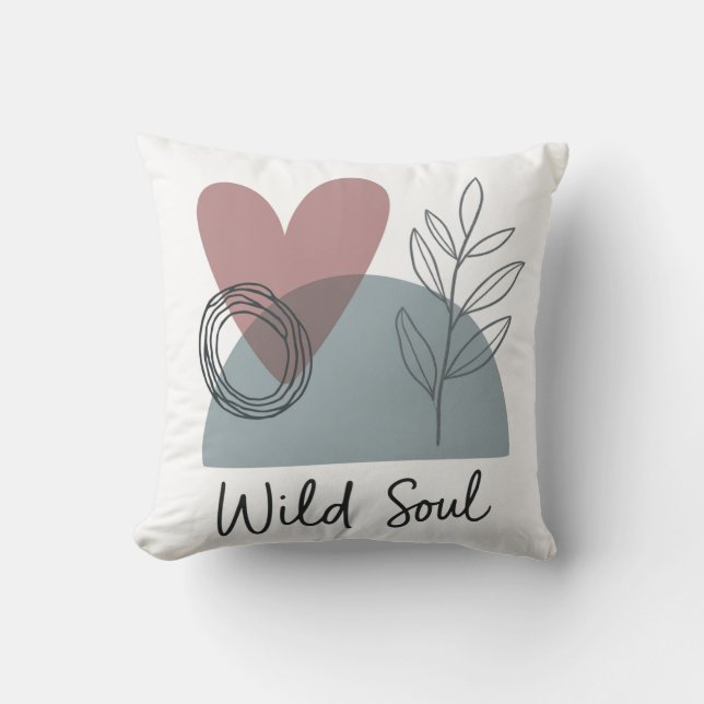 Wildes Soul Kissen (Vorderseite)