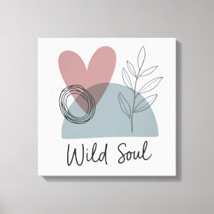 Wildes Soul Leinwanddruck