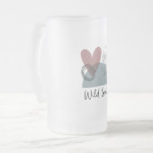 Wildes Soul Mattglas Bierglas (Vorderseite Links)