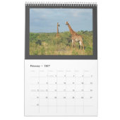 Wildes Tier Afrika 2013 PERSONIFIZIEREN Kalender (Feb 2027)
