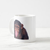 wildes Tier des unverschämten Kaffeetasse (Vorderseite Links)