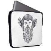 Wildes Tier des Waldgekritzels Laptopschutzhülle (Vorne Rechts)