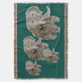 Wildes Tier-Elefant-Kunst Decke (Vorderseite Vertikal)