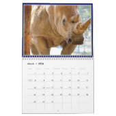 Wildes Tier-Gesichter Kalender (Mär 2026)