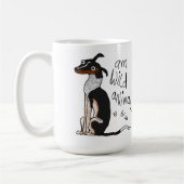 Wildes Tier morgens Kaffeetasse (Links)